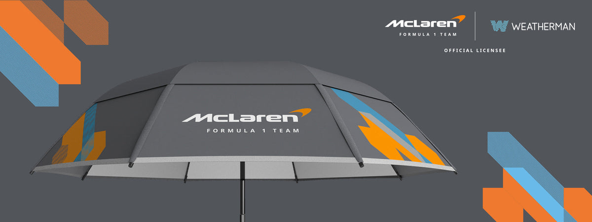 Weatherman Umbrella Launches Limited Edition McLaren Umbrella