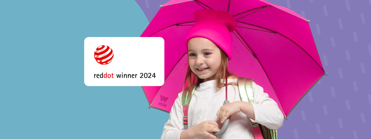 Weatherman Wins 2024 Red Dot Award for Kids Umbrella