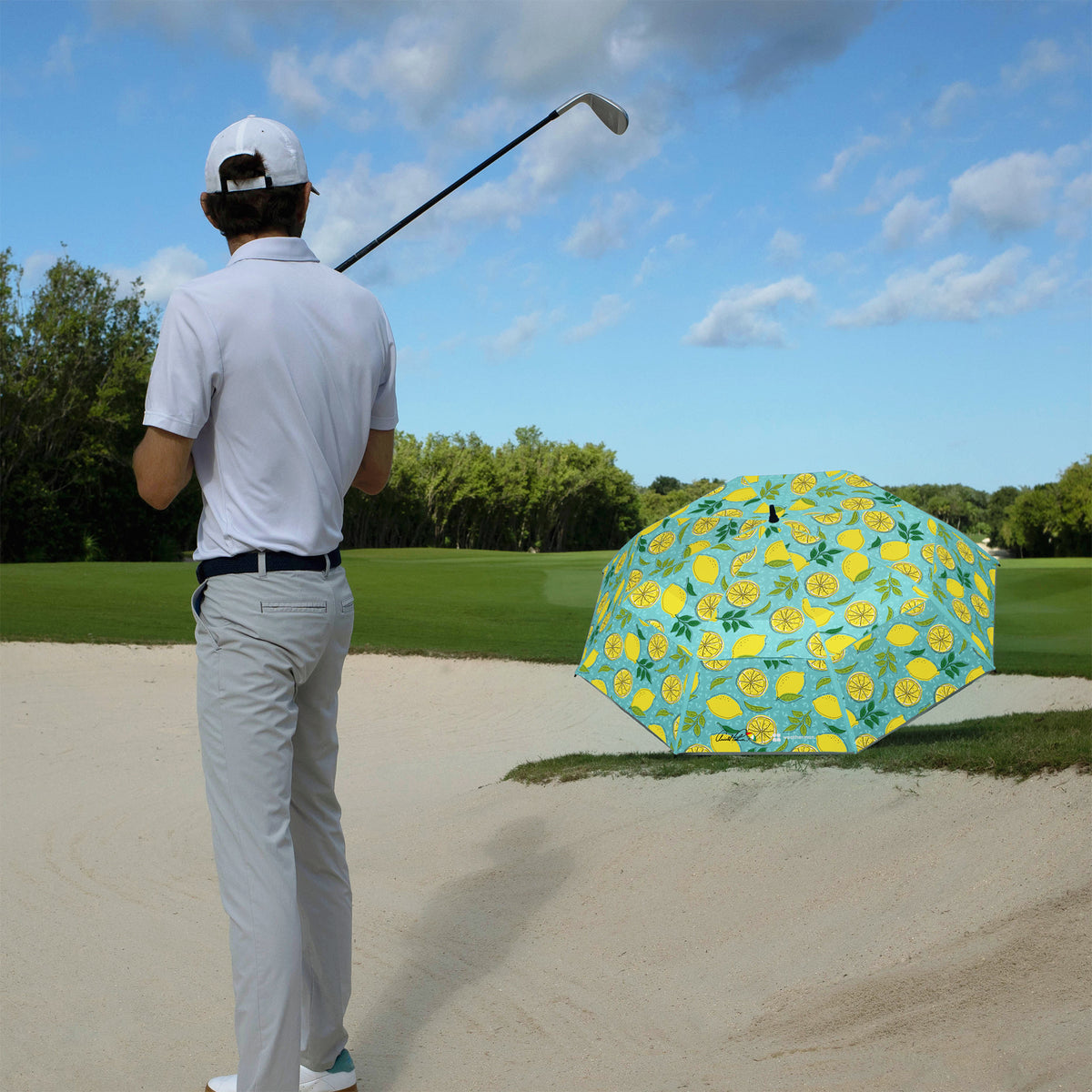 Arnold Palmer Golf Umbrella - Lemonade