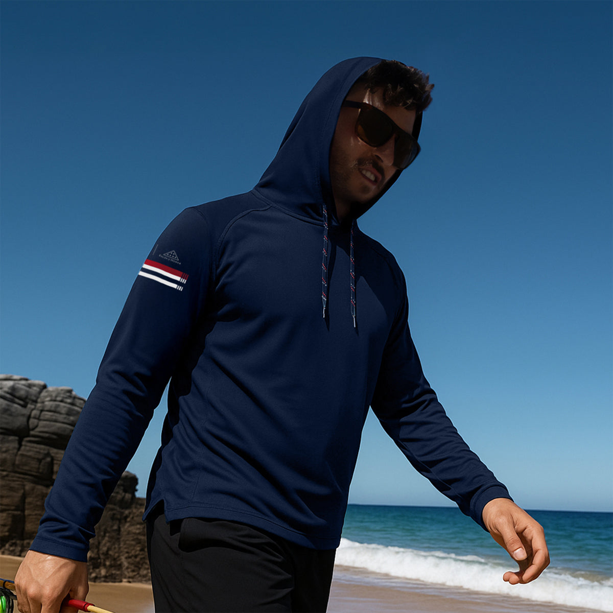Men's Folds of Honor UPF 50+ Hooded Sun Shirt – Guiding Light