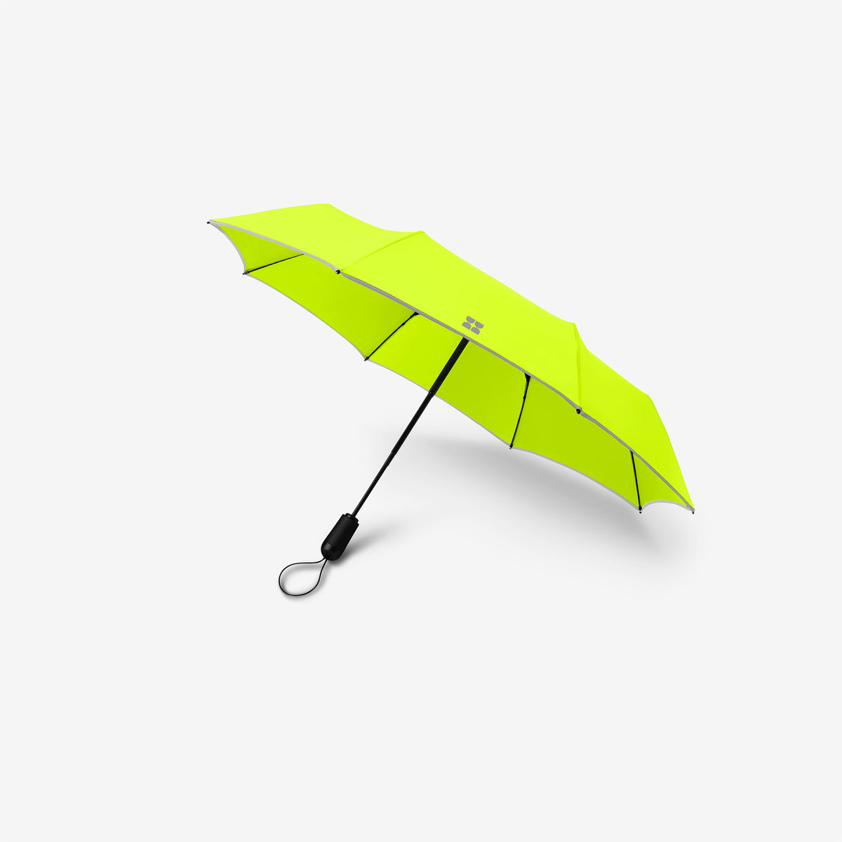 Neon Yellow Travel Umbrella product perspective image