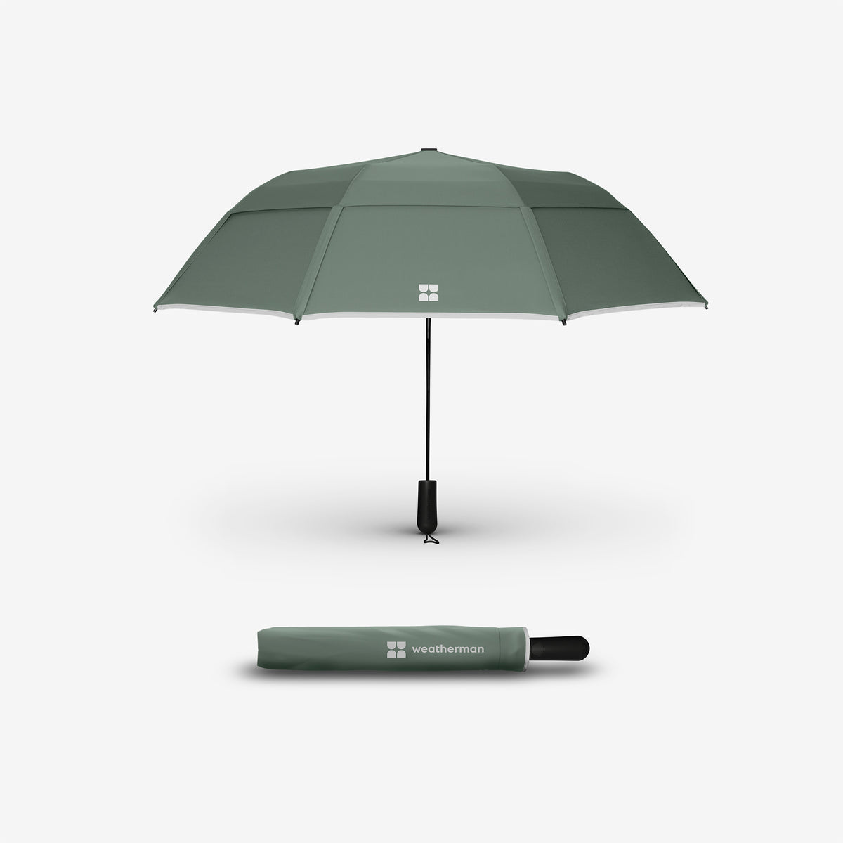 Sage Green Trek Umbrella front product image