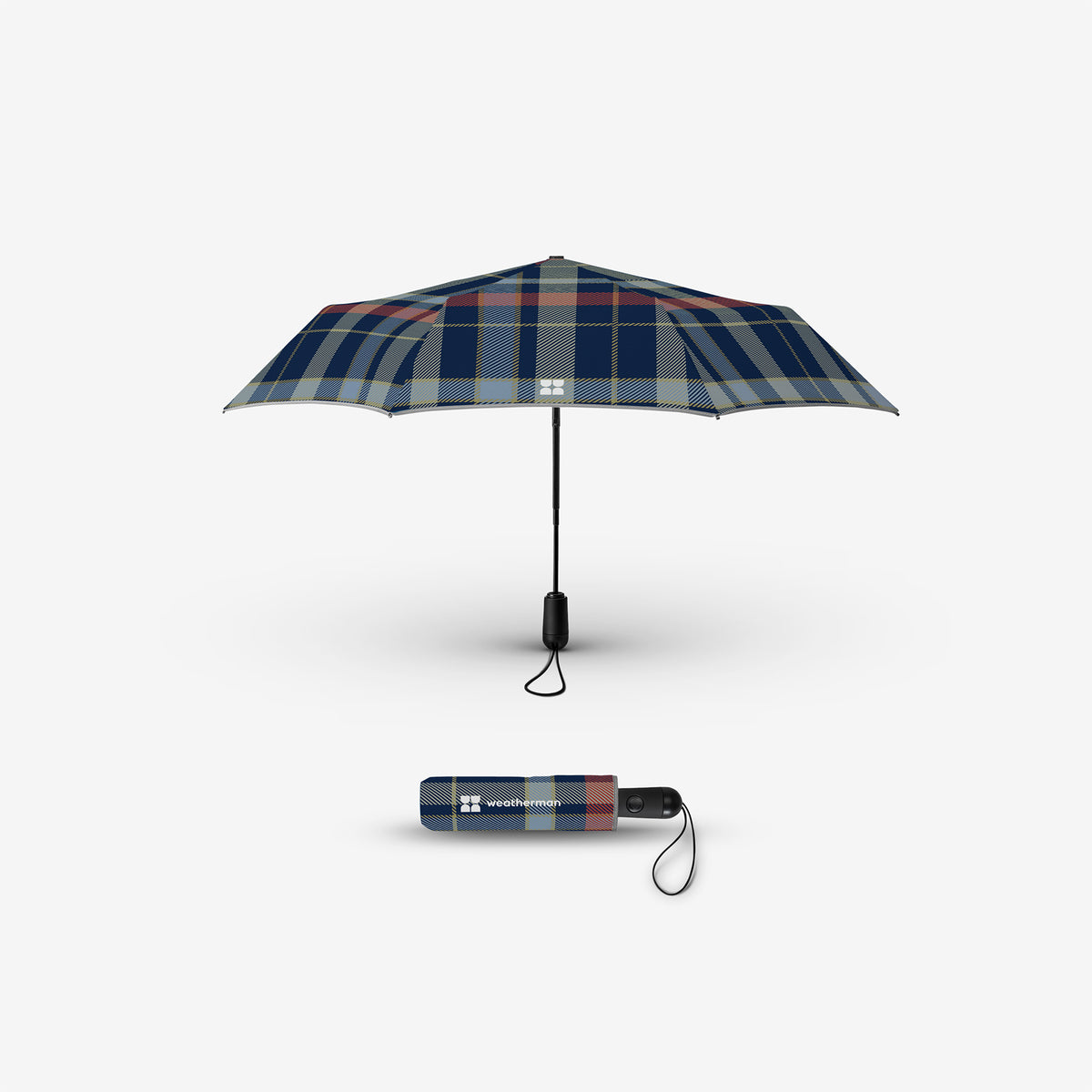Travel Umbrella – Twilight Plaid
