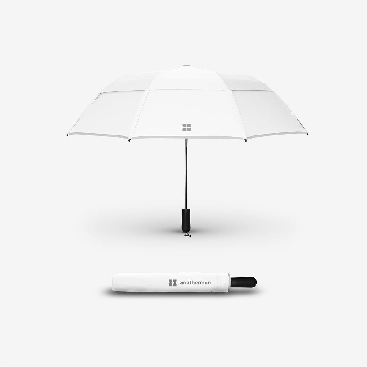 White Trek Umbrella front product image