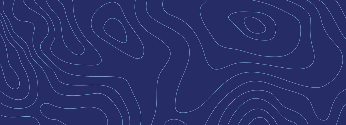 White and blue lines are visible