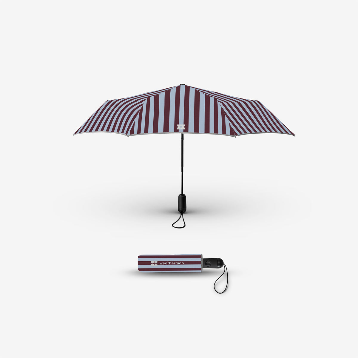 Travel Umbrella – Skyline Stripe