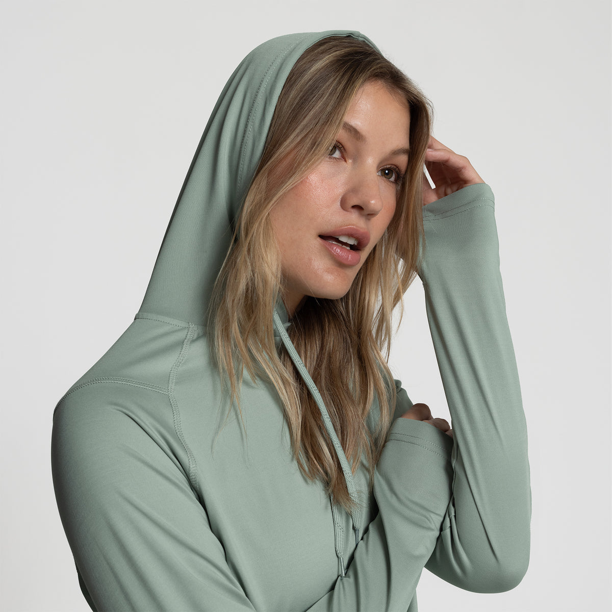 Women's UPF 50+ Hooded Sun Shirt